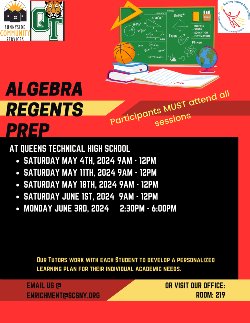 Algebra Regents Prep